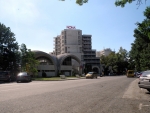Gebäude mit Restaurant