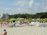 Leihliegen am Strand