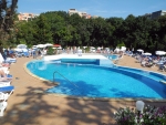 Blick über den Pool