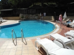 Blick über den Pool