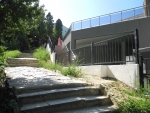 Strandzugang über Treppen