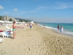 Strand etwa 300 m entfernt