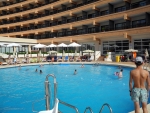 Blick auf den Pool