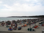 Strand vor dem Hotel
