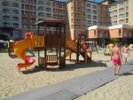 Spielplatz am Strand