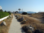 Weg zum Strand
