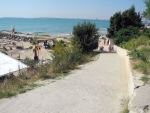 Weg zum Strand