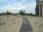 Weg zum Strand