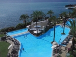 Ausblick auf den Pool