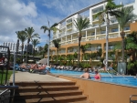 Blick vom Poolbereich
