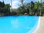 Blick über den Pool