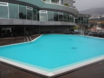 Blick über den Pool