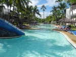 Lang gezogener Pool
