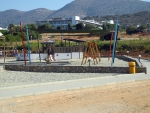 Spielplatz am Strand