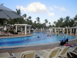 Blick über den Pool