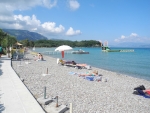 Kleiner Kiesstrand