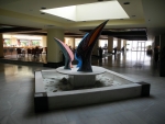 Skulptur in der Lobby