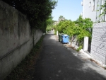 Straße zum Hotel