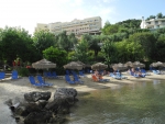 Hotel mit Strand