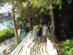 Treppen zum Strand