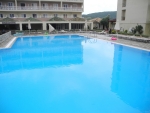 Blick über den Pool