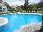 Blick über den Pool