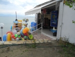 Minishop direkt am Strand