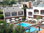 Blick auf den Pool