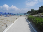 Zugang an den Strand