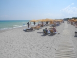 Blick auf den Strand