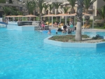 Blick über den Pool