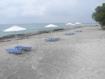 Übersichtliches Strandareal