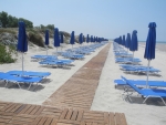 Hoteleigener Strandbereich