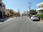 Straße vor dem Hotel