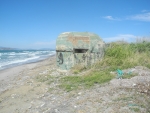 Bunker am Strand