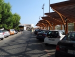 Parkplatz mit Beschattung