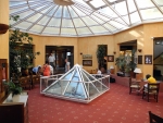 Die Lobby des Hotels