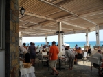 Restaurantaußenbereich