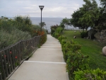 Lange Treppe zum Strand