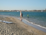 Flacher Strand