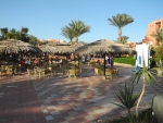 Sitzbereich der Poolbar