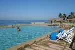 Pool direkt am Strand