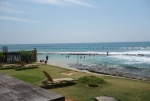 Strand mit Saumriff nebenan