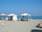 Pavillons am Strand