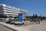 Großer Parkplatz