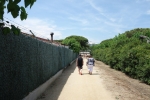 Strandzugang neben dem Campingplatz