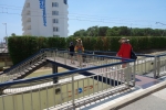 Brücke zum Strand