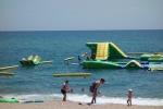 Schwimmender Spielplatz