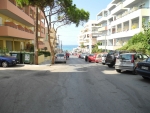 Straße zum Strand