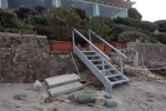 Treppe zum Strand